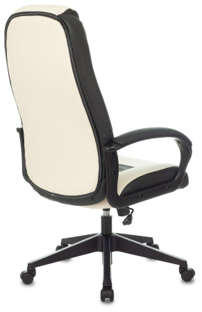 Кресло игровое Zombie 8 белый/черный эко.кожа крестовина пластик ZOMBIE 8 WHITE / 1583543