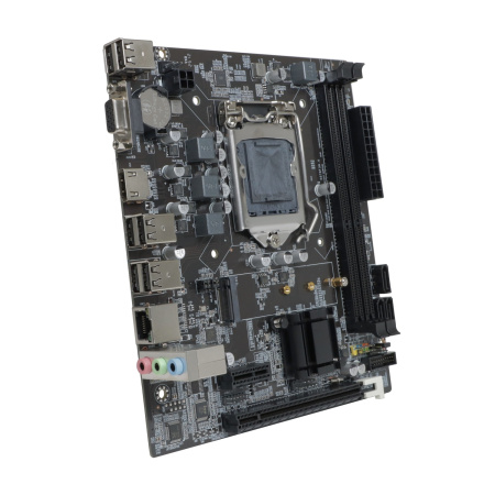 Мат.плата S1155 с процессором i7-2600K BaseTech H61M-K (mATX,2DDR3,M.2,3SATA,VGA,HDMI,PC1600)