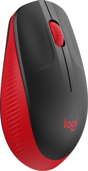 Мышь беспроводная Logitech M190 (910-005908) оптическая, Red