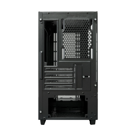 Корпус mATX Б_БП XASTRA A400M 3FRGB Black (USB3.0,Audio,TG,черный,Mesh,2х140мм+1х120мм FRGB,CPU Cooler до 175мм, VGA до 305мм)[A400M-2FC14F-1FC12F]