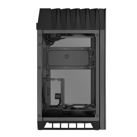 Корпус для ПК Silverstone Bad Pack SST-LD03B-AF TO-LD03-BK-GLASS AND AIR FLOW VENT-SST  (810256) bp