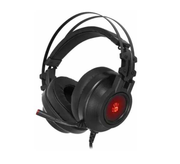 Игровая гарнитура A4Tech Bloody G525 мониторные, 16Ом, 100дБ, кабель 2м, Black