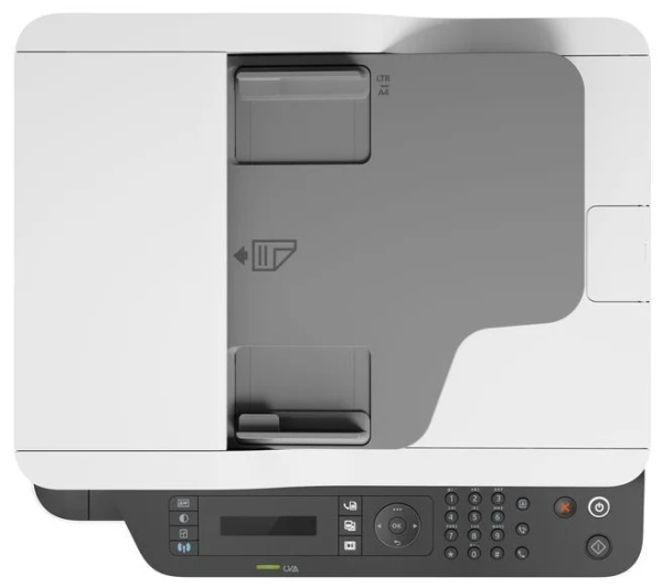 МФУ Лазерный Монохромный A4 HP Laser MFP 137fnw (4ZB84A) 20 стр/м USB WiFi Lan   Автоподача 