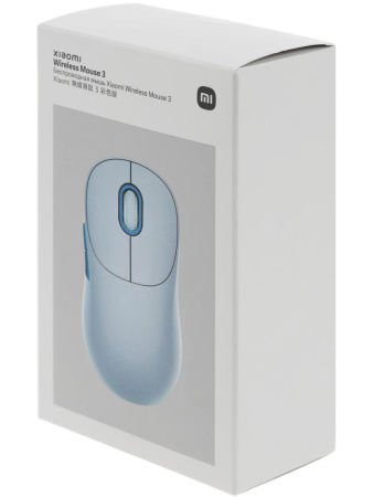 Мышь беспроводная Xiaomi Wireless Mouse 3 Blue (BHR8914GL)
