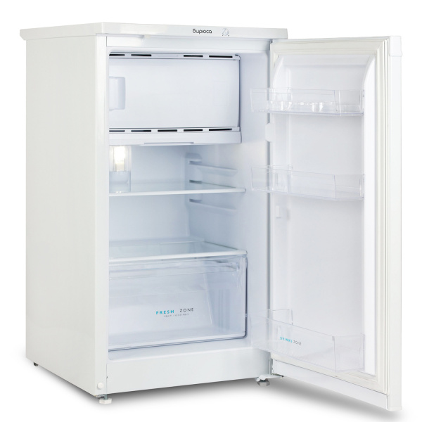 Холодильник Бирюса 408  White, 1 камера, 115/88/27л, 87x48x60,5см, класс A+, ручная разморозка