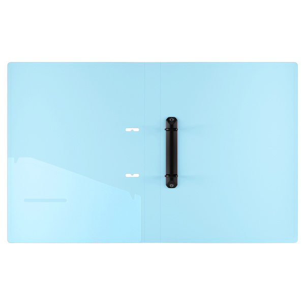 Папка 2 кольца BERLINGO "Haze", 24мм, 600мкм, сиреневая (RB4_2D924)