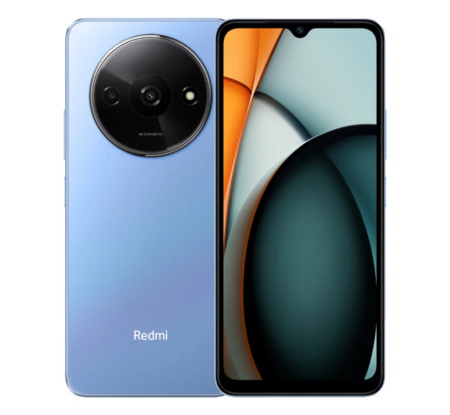 Смартфон Xiaomi Redmi A3 4Гб 128Гб Star Blue 6.78", IPS, 1600*720, 4*1.8+4*2.2ГГц, 8+0.3Мп, 5Мп, 4G, 5000мАч, And 14 Go