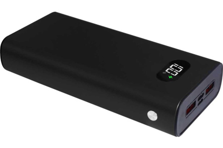 Аккумулятор внешний 20000_mAh TFN Blaze LCD PD 22.5W черный (TFN-PB-270-BK)
