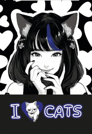 Блокнот Centrum А7 40л."I Love-2" скрепка 74163