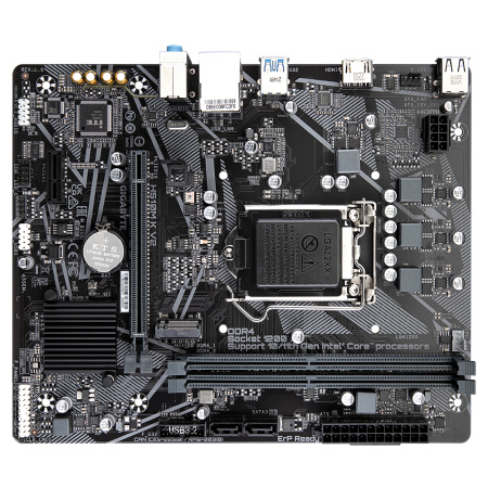 Мат.плата S1200 Q470 Gigabyte H510M K V2 2.0 (mATX,2DDR4,M.2,PCI-E16,PCI-E,HDMI,PC3200)
