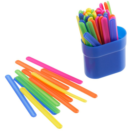 Счетные палочки 50шт. в пенале СТАММ СП04