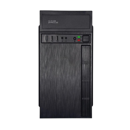 Корпус mATX Б_БП KingPrice KPCC-MN210 (USB2.0*2,audio,черный)