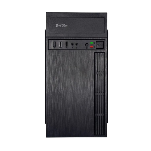 Корпус mATX Б_БП KingPrice KPCC-MN210 (USB2.0*2,audio,черный)