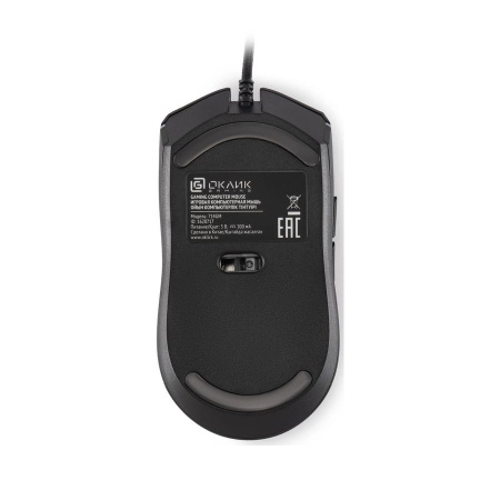 Игровая мышь USB Oklick 714GM оптическая, 7200dpi, 6кн, Black