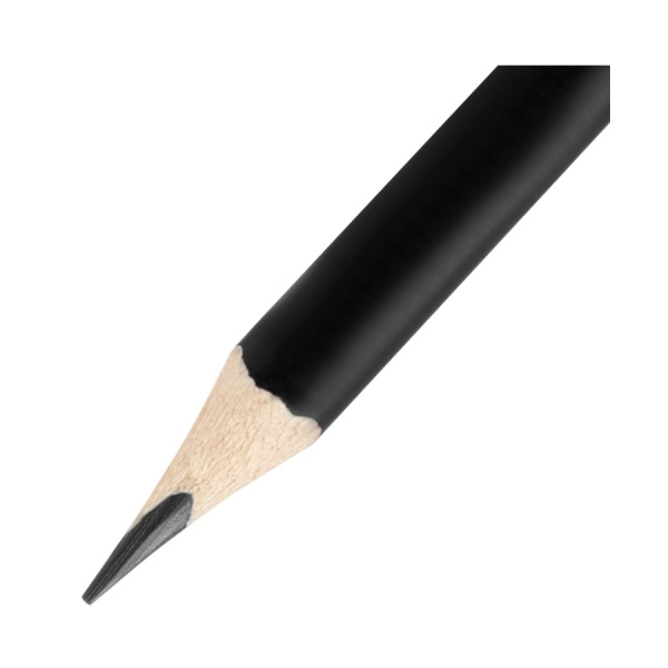 Карандаш ч/гр. BRAUBERG "Black&White" НВ, трехгранный (181297)