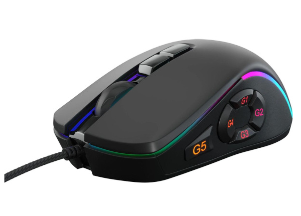 Игровая мышь USB GMNG XM003 оптическая 32000dpi для ноутбука (10but) Black (1651278)