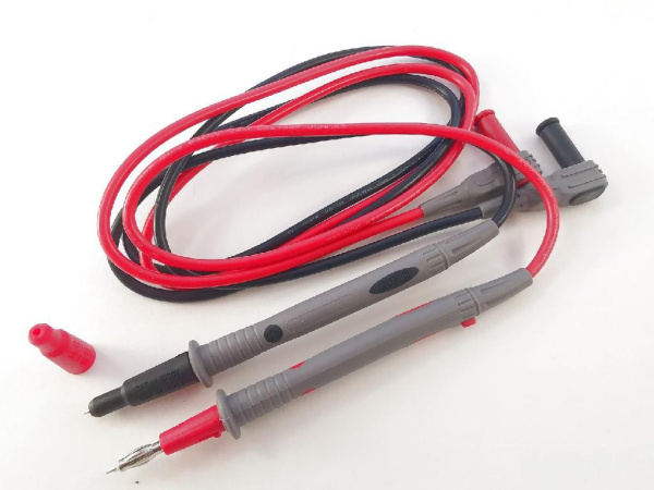 Щупы измерительные для мультиметра BC55-10210, S-Line, 1000в, 10а, силикон, 18AWG, 1м