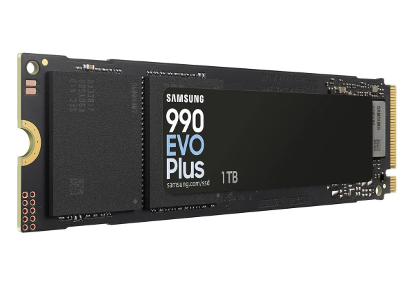 SSD-накопитель M.2 1Тб Samsung 990 EVO Plus [MZ-V9S1T0BW](TLC 3D V-NAND,NVMe,7150/6300 Мб/с)