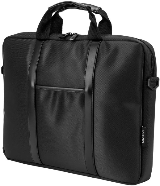 Сумка_для_ноутбука 15.6" Digma R-110 черный полиэстер (R110BK)