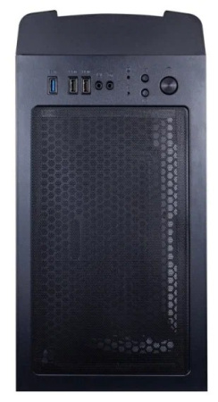 Корпус mATX Б_БП 1STPLAYER DK D4 BLACK (USB3.0, Audio, WN, RGB, черный)[D4-BK-4G6]
