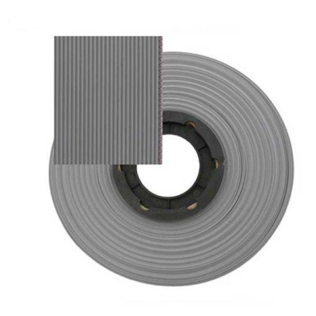 Шлейф RC, шаг=1.27мм, 26контактов, 28AWG, серый, RC-26