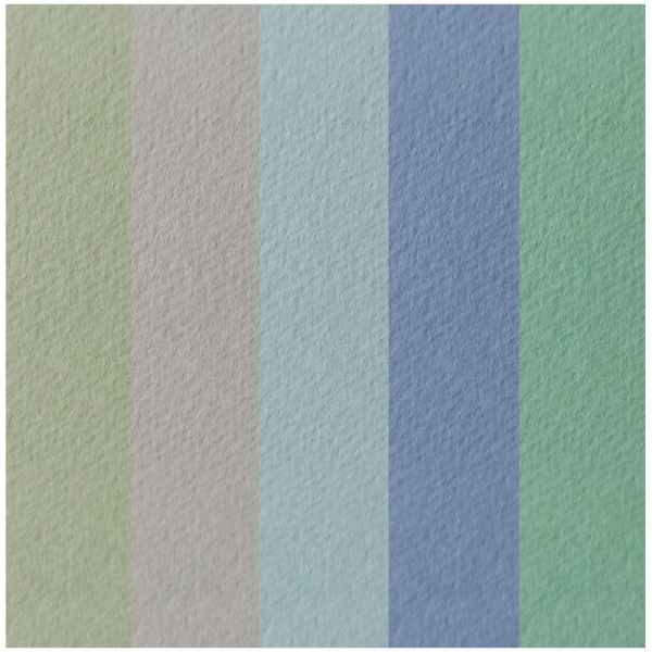 Папка для акварели А4 10л. Лилия Холдинг "Алисия" 200г/м2, 5 цветов П-1623