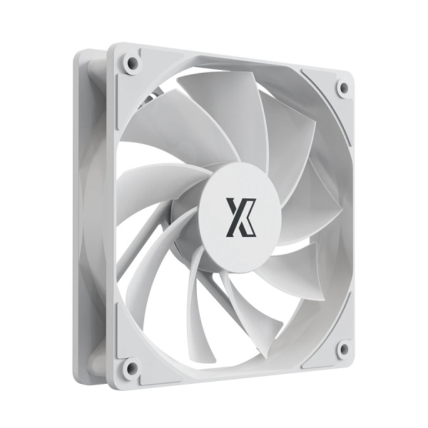 Кулер в корпус 120х120х25 XASTRA FC120W FRGB White (1200prm/FRGB/Molex+3pin) bulk [FC120-1WF-SBP-GL]