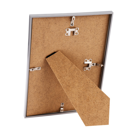 Фоторамка А4 OfficeSpace 21*30см. пластик, серебро (РПВХ_48501)