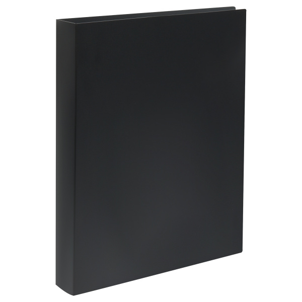 Папка 2 кольца OfficeSpace 40мм. "Вита" 500мкм. черная (373335)