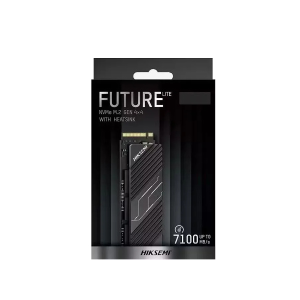 SSD-накопитель M.2 1Тб HIKSEMI (HIKVISION) FUTURE Lite [HS-SSD-FUTUREX Lite 1024G](3D NAND,NVMe,7000/6000 Мб/с,радиатор)