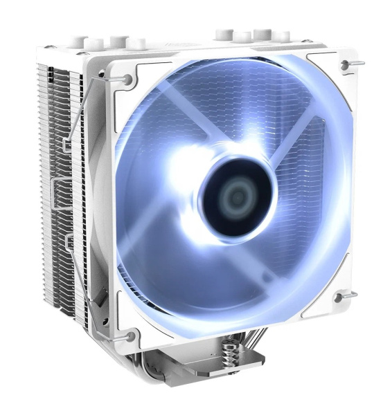 Кулер S115x/1200/1700/AMx ID-Cooling SE-224-XTS ARGB White (220W/Al/120mm ARGB/600-1500rpm)
