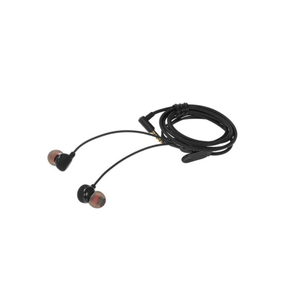 Гарнитура Perfeo BUN  внутриканальные, черный (PF_B4182)