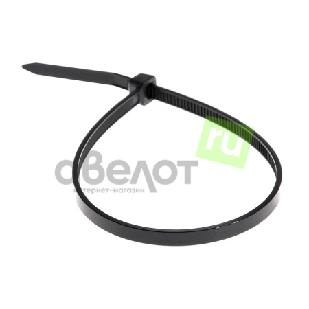 Стяжка(хомут) кабельная нейлоновая 150х2.5, черный, упаковка 100штук, Rexant 07-0151