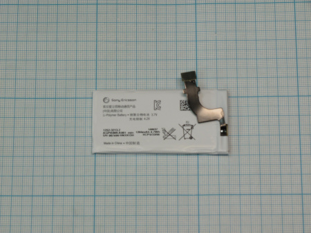 АКБ (аккумулятор) Sony AGPB009-A001 (LT22i Xperia P) 3,7v 1265mAh