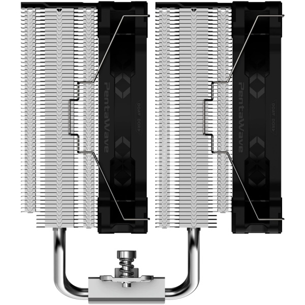 Кулер S115х/1200/1700/20XX/AMx PentaWave Z06D SRB (270W/2*120mm/600-1950rpm/6 тепл.трубок)