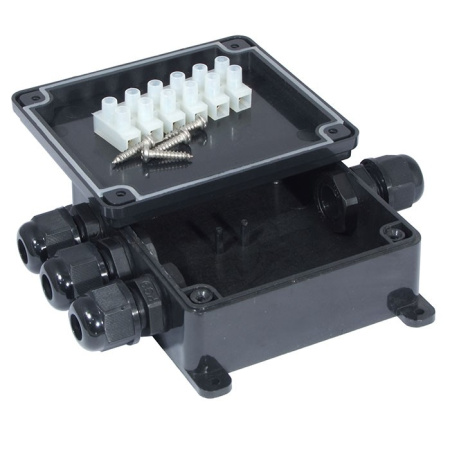 Коробка распределительная ОУ, 118*88*38, IP68, Ruichi BOX-1*3