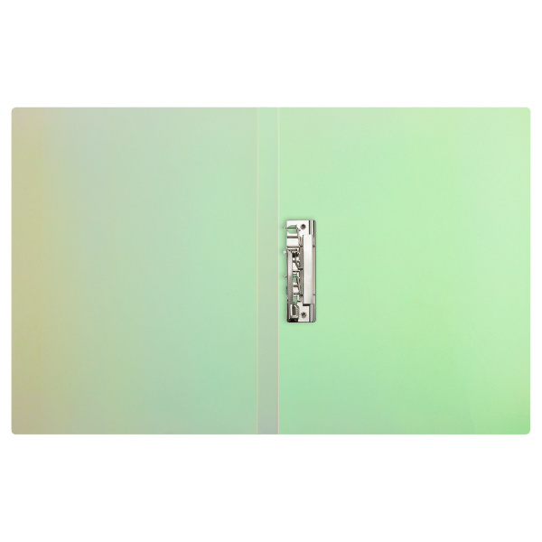 Папка с боковым прижимом СТАММ "Сияние" 17мм, 700мкм, белый (ММ-32004)