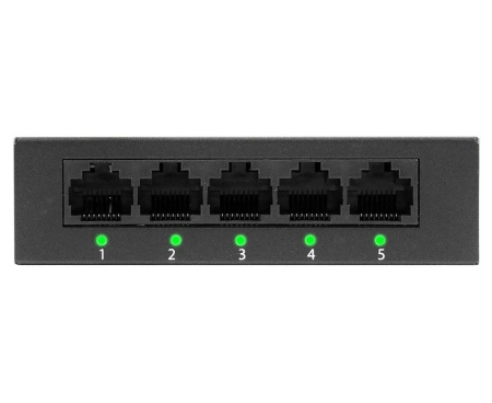 Коммутатор ExeGate EDES-1005D 5-port 10\100_Mbps металлический корпус