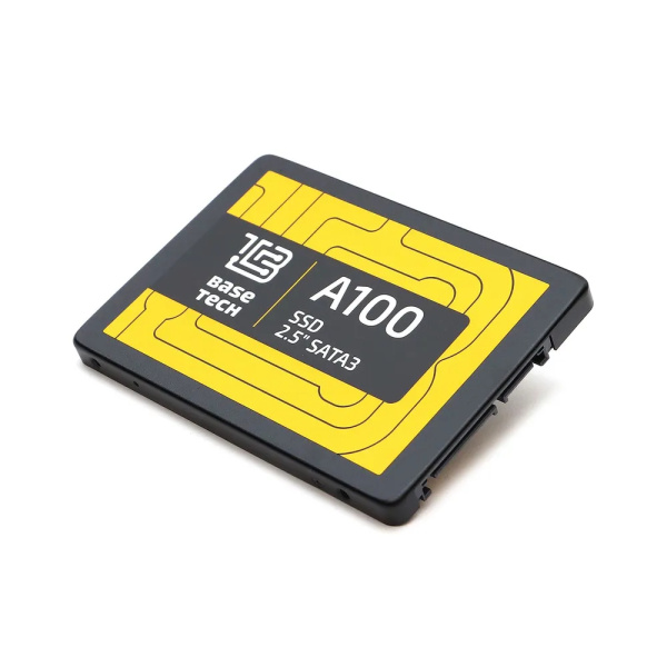 SSD-накопитель 1Тб BaseTech A100 [SSDBTA1001TB](QLC,550/450 Мб/с)[SSDBTA1001TB]