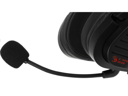 Игровая гарнитура A4Tech Bloody G560 мониторные кабель 2м, Black/Red