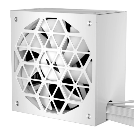 Блок питания 650Вт 1STPLAYER ACK Standart 650W White (APFC,140мм,2PCI-E,4SATA,80+)[HA-650AC1-WH]