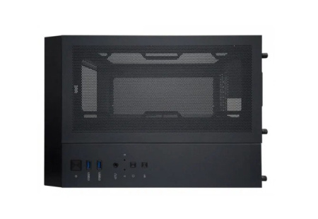 Корпус mATX Б_БП 1STPLAYER STEAM PUNK SP6-G (USB3.0, Audio, WN, ARGB, черный)[SP6-G-BK]