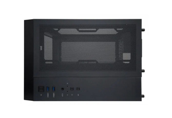 Корпус mATX Б_БП 1STPLAYER STEAM PUNK SP6-G (USB3.0, Audio, WN, ARGB, черный)[SP6-G-BK]