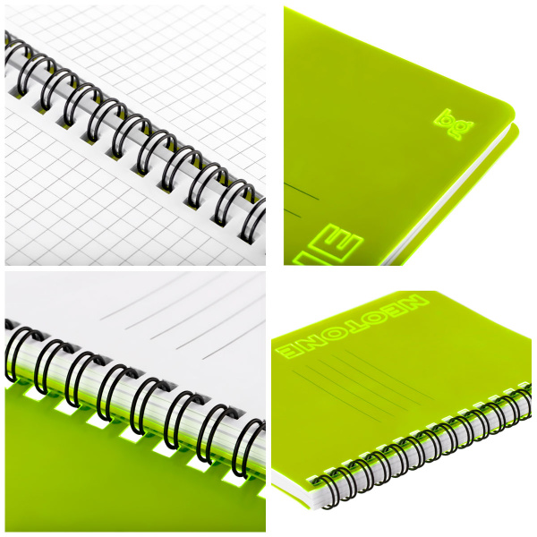 Записная книжка BG А6, 60л., "Neotone", желтый NA6c60c_61079