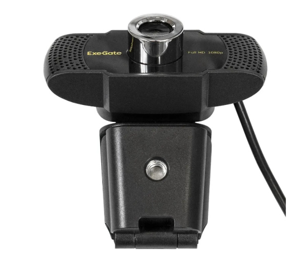 Веб-камера ExeGate BusinessPro C922 2K 4МП 2560х1440, 30fps, шторка, USB,микр с шумоподавл, унив кре