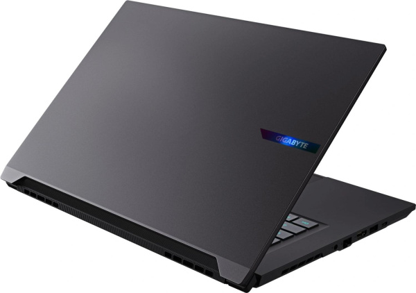 Ноутбук Gigabyte Aero X16 1VH Ryzen AI 7 350 16Gb SSD512Gb NVIDIA GeForce RTX 5060 8Gb 16" IPS QHD+ (2560x1600) без ОС black WiFi BT Cam (1VH93KZC93AD)