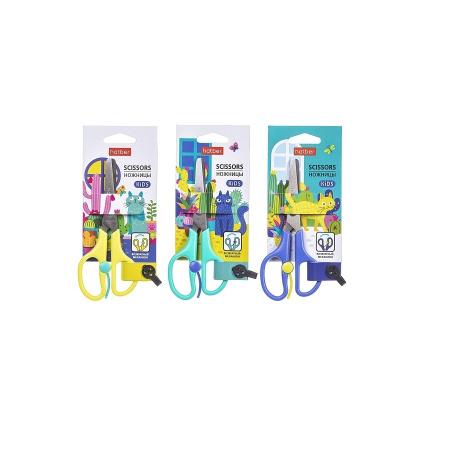 Ножницы 13,5см. Hatber "Кис-Кис" детские (CS_072030) 