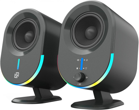 Актив.колонки 2.0 Оклик OK-303A 20Вт,питание от сети, Bluetooth, черный