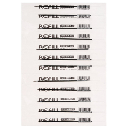 Стержень шариковый MunHwa "Option", "MC Gоld" синий, 142мм, 0,5мм  RF-02