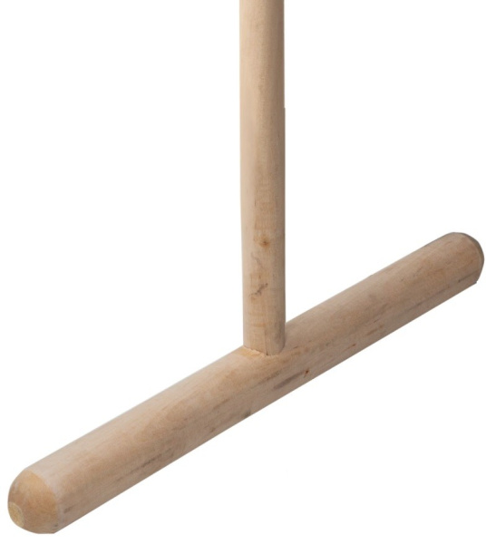 Швабра деревянная Экомоп 1,2м. рабочая часть 35см